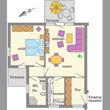 Freesenbruch - Ferienwohnung 4.1 * Zingst
